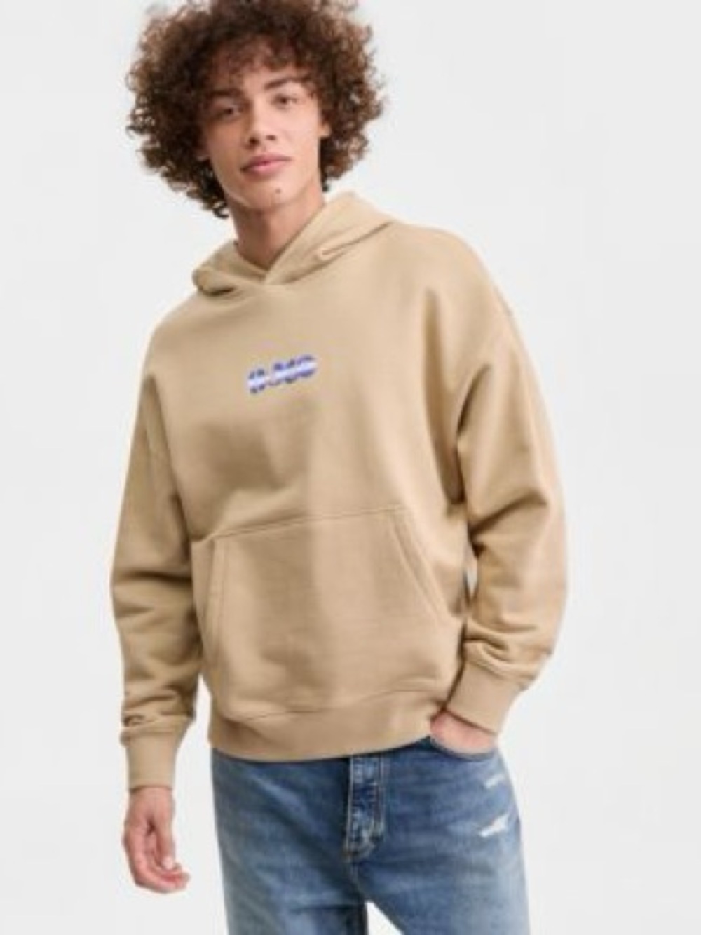 HUGO by Hugo Boss Men's Nifty French Terry Hoodie